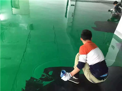 夏县下面给你一份环氧地坪漆施工的完整流程